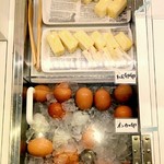 ややダイニング - １階
      サンドイッチ
      生卵
      ３種類