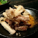 山元麺蔵 - 土ゴボウの天婦羅