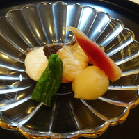 正月屋吉兆 新宿伊勢丹 - 焼物　　間八塩焼き