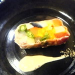 しげ老鮨 - 地野菜のテリーヌ