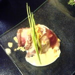 しげ老鮨 - 前菜3種盛りの一つ