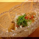 日本料理 鯛 - 鯵の南蛮漬け