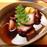 日本料理 鯛 - たこの煮たやつ