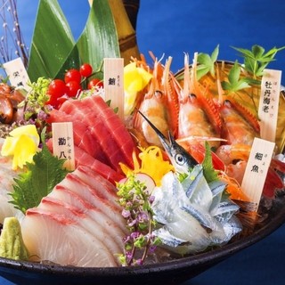 Irimoyabettei - 【旬彩旬魚】毎日魚河岸から直送。旬の美味を繊細にご用意致します。