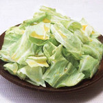 cabbage with salt sauce