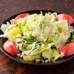 Bubble wasabi salad