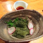 日本酒と創作和食 寿司 真気 - 海ブドウ