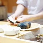 小松 弥助 - 水ナスをちぎって