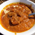 インドレストランカフェ　カリカ - 牛すじカレーです　よく煮込まれた牛すじはトロトロ～