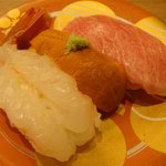 もりもり寿し - もりもり３点盛り