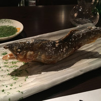 たでの葉 - 鮎塩焼き
