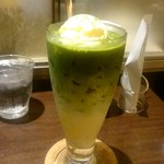Cafe Miyama - 抹茶マンゴーラテ：670円