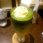 Cafe Miyama - 抹茶マンゴーラテ：670円