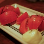 みかわ屋 - 冷トマト