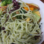 なにや - 冷やし中華の翡翠麺