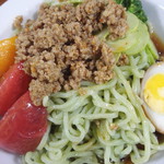 なにや - 冷やしタンタンの翡翠麺