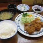 とん将 - ランチ　ヒレかつ　900円