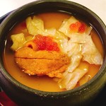 Hama Zushi - 雲丹と湯葉の茶碗蒸し