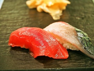 Sushikichisampei - 奄美大島 天然マグロ赤身、地鯖