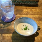 ジャム cafe 可鈴 - ごぼうの冷スープ