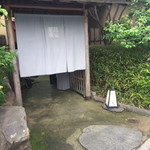 打心蕎庵 - お店入り口。