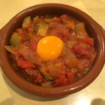 supeinshokudouochoerukaba-ryo - 野菜のトマト煮