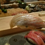 三宿の寿司 えん - 2017/8  カンパチ