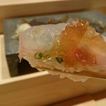 三宿の寿司 えん - 2017/8  アイナメのジュレ