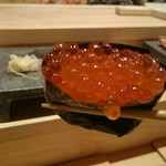 三宿の寿司 えん - 2017/8  イクラ軍艦