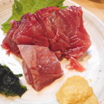 割烹くずし 徳多和良 - 2017年7月 気仙沼産かつを刺し 432円