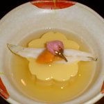 祇園 京料理 花咲 - 桜花豆腐