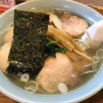 佐野ラ－メン たかの - 塩チャーシュー麺 大盛