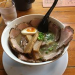 俺のラーメン あっぱれ屋 - こくまろ塩チャーシューメン1000円