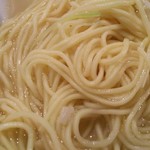 麺屋海神 - あら炊き塩らぁめんの麺