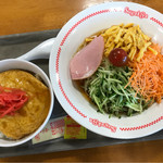 スガキヤ - 冷しラーメン税込490円　天津飯税込310円