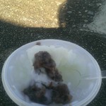 Kamechan Nishiguchi Shoten - 防波堤で頂きました！