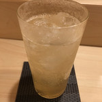 旬菜 おぐら家 - あらごし梅酒ソーダ