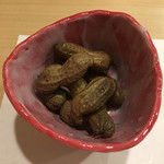 旬菜 おぐら家 - ゆで落花生