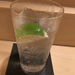 旬菜 おぐら家 - レモンサワー