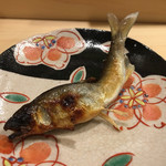 旬菜 おぐら家 - 天然鮎の炭火焼き