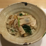 旬菜 おぐら家 - サマーマツタケの炊き込みご飯
