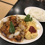 中華料理 とり秀 - 酢豚定食