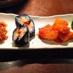 牡丹苑 - キムチ4種盛り(17-08)