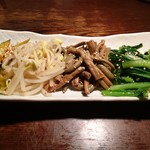 牡丹苑 - ナムル5種盛り(17-08)