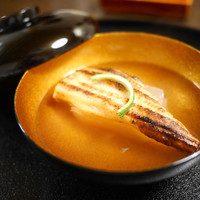 と村 - 穴子と新生姜豆腐のお椀