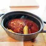 DINING呉音 - クレオンの煮込みハンバーグランチ。1250円