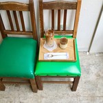 トロッコ - フルーツ豆乳プリン、カフェオレ