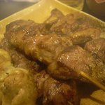 扇家 - 焼きとん(塩)盛り合わせ