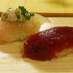 清寿司 - カワハギと漬け