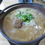 麺屋 遊柳 - 鉄鍋みそつけ麺(中）900円